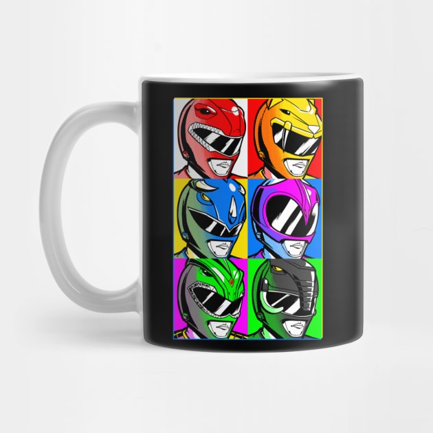 Pop Art Rangers by juanotron